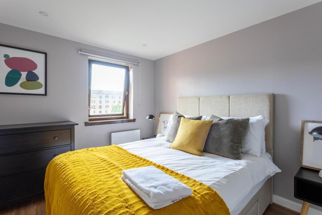 Stunning 1 Bed Merchant City Apartment With Parking 格拉斯哥 外观 照片